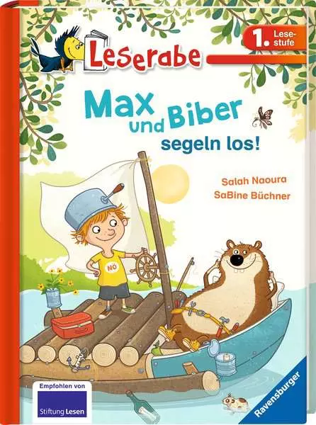 Leserabe 1. Lesestufe - Max und Biber segeln los!
