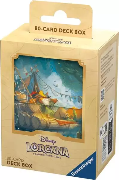 Disney Lorcana: Die Tintenlande - Deck Box Robin Hood