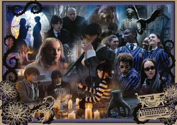 Puzzle 1000 Teile - Wedneyday: Das Beste von Staffel 1