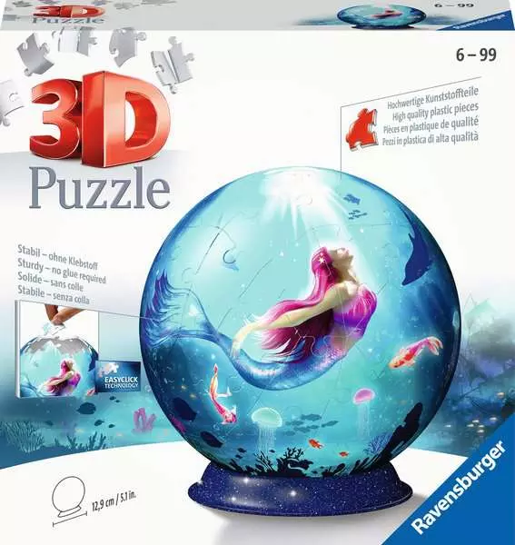 3D Puzzle Ball Puzzle-Ball Bezaubernde Meerjungfrauen