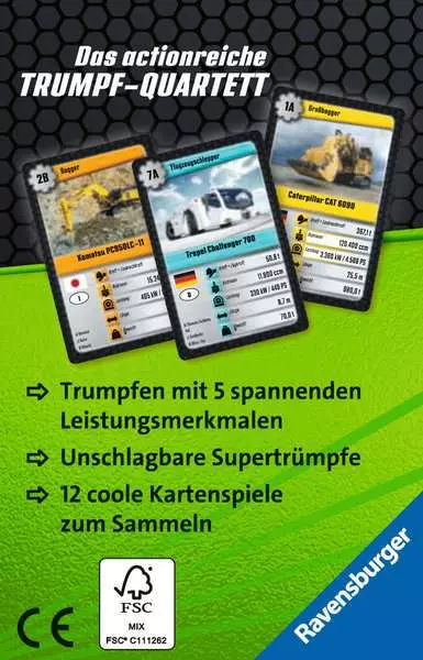 Supertrumpf Kraftprotze - Kartenspiel ab 7 Jahren