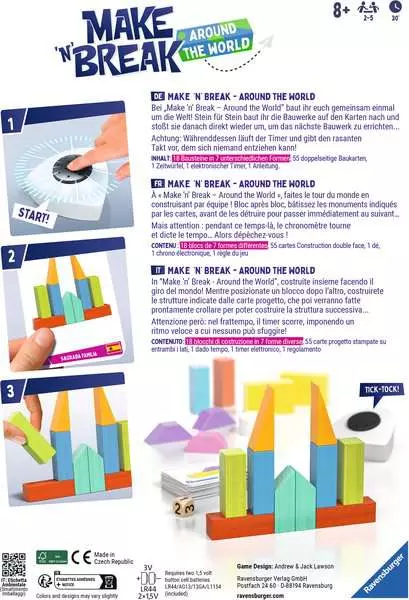 Make 'n' Break - Around the World - Spiel ab 8 Jahren