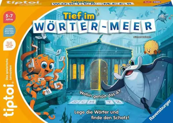 Tief im Wörter-Meer - Lernspiel ab 5 Jahren