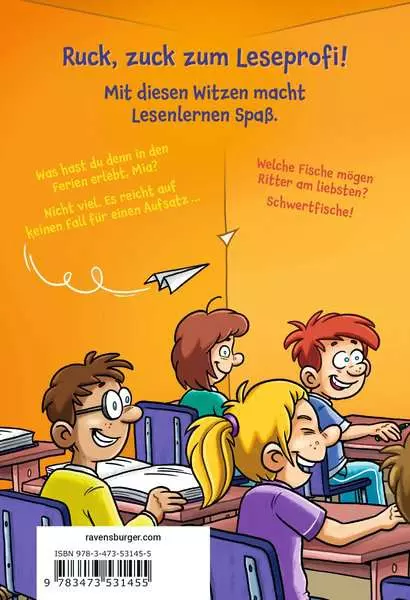 Die besten Witze für Erstleser. Leseanfänger und Grundschüler