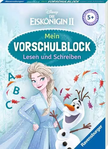 Disney Die Eiskönigin 2 - Mein Vorschulblock: Lesen und Schreiben