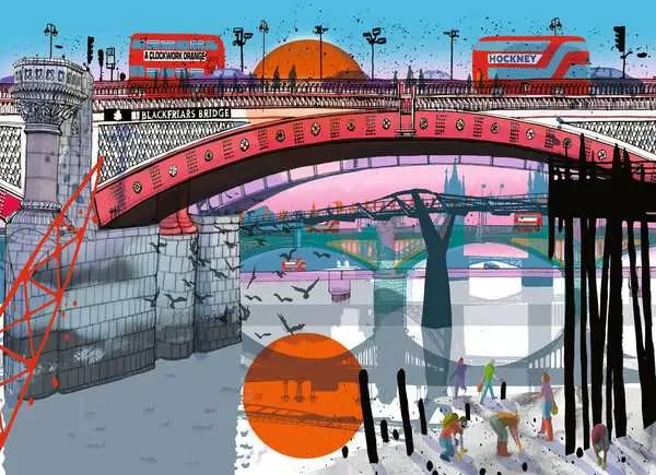 Puzzle 1500 Teile - Das ist London