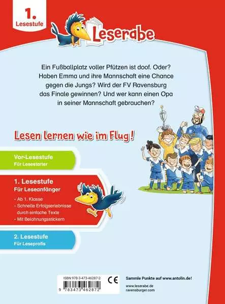 Leserabe 1. Lesestufe - Fußballgeschichten