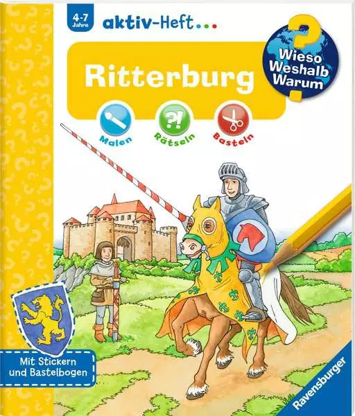 Ravensburger Wieso? Weshalb? Warum? aktiv-Heft - Ritterburg