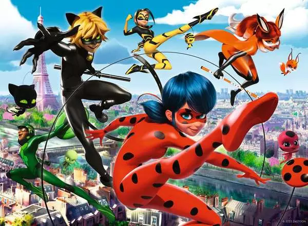 Kinderpuzzle ab 8 Jahren - Superhelden-Power - 200 Teile