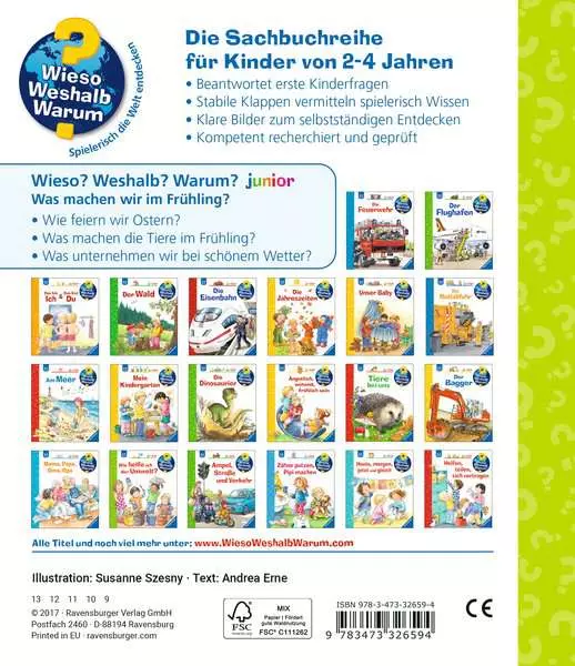 Ravensburger Wieso? Weshalb? Warum? junior. Band 59 - Was machen wir im Frühling?