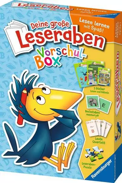 Leserabe Sonderausgaben - Deine große Leseraben Vorschul-Box