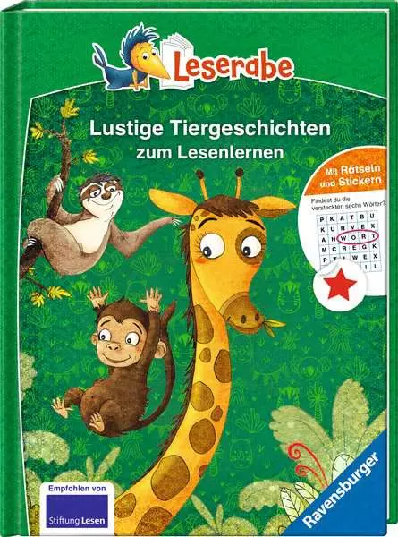 Leserabe Sonderausgaben - Lustige Tiergeschichten zum Lesenlernen