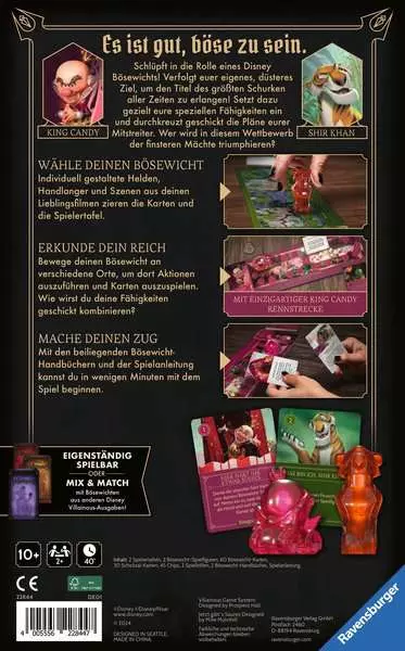 Disney Villainous: Jetzt gibt's Saures - Spiel ab 10 Jahren