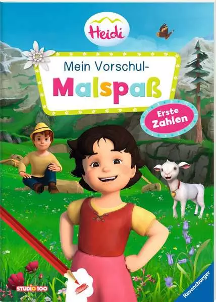 Heidi - Mein Vorschul-Malspaß Erste Zahlen