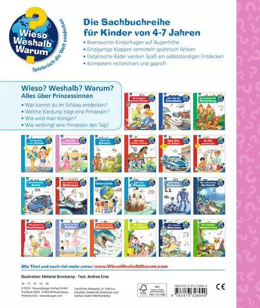 Ravensburger Wieso? Weshalb? Warum?. Band 15 - Alles über Prinzessinnen