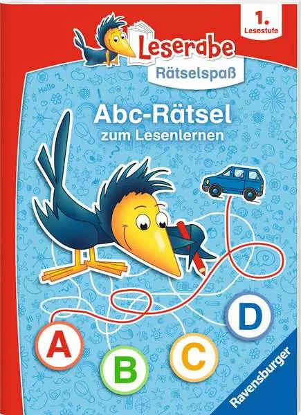 Leserabe Rätselspaß - Abc-Rätsel zum Lesenlernen (1. Lesestufe)