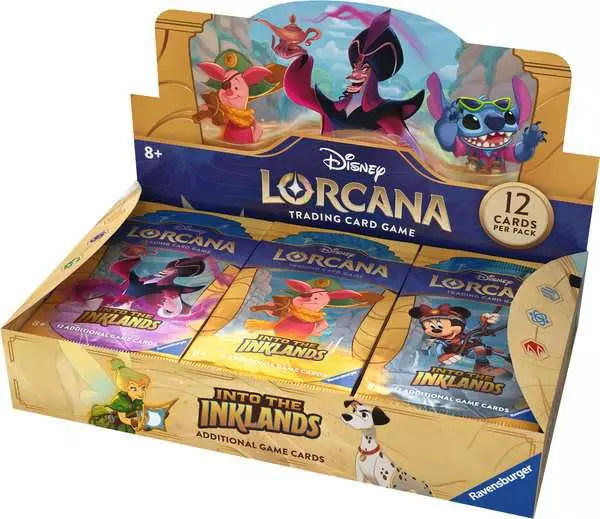 Disney Lorcana: Die Tintenlande - Display mit 24 Booster Packs (Englisch)