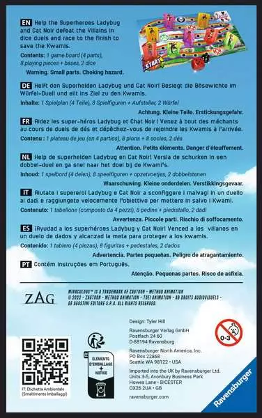 Miraculous: Würfel-Duell - Reisespiel ab 6 Jahren