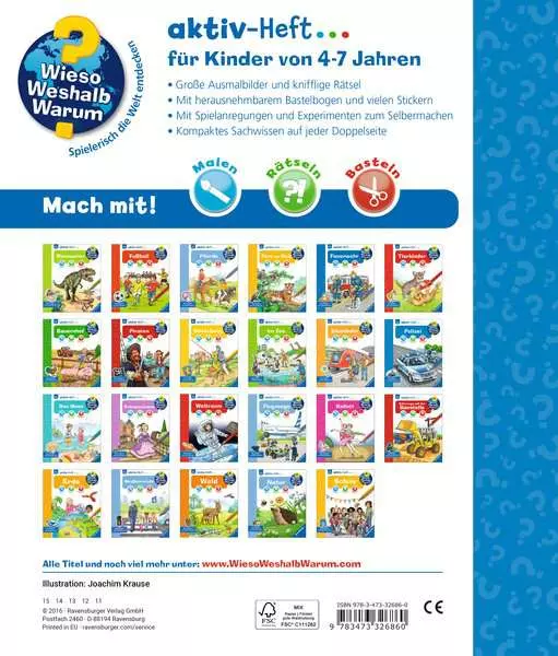 Ravensburger Wieso? Weshalb? Warum? aktiv-Heft - Polizei