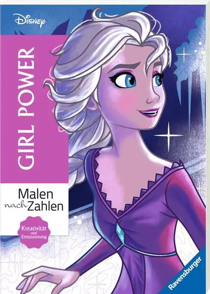 Disney - Malen nach Zahlen: Girl Power