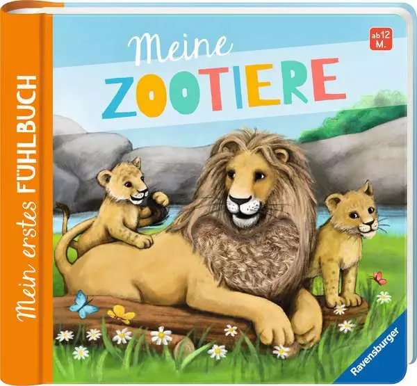 Mein erstes Fühlbuch: Meine Zootiere