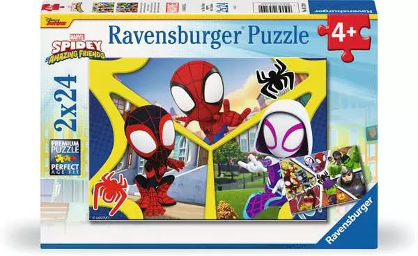 Kinderpuzzle ab 4 Jahren - Spidey und seine Super-Freunde - 24 Teile