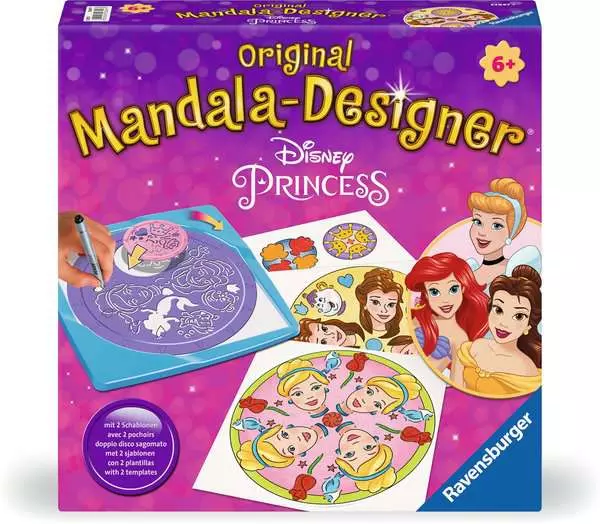 Mandala-Designer Midi - Disney Prinzessinnen