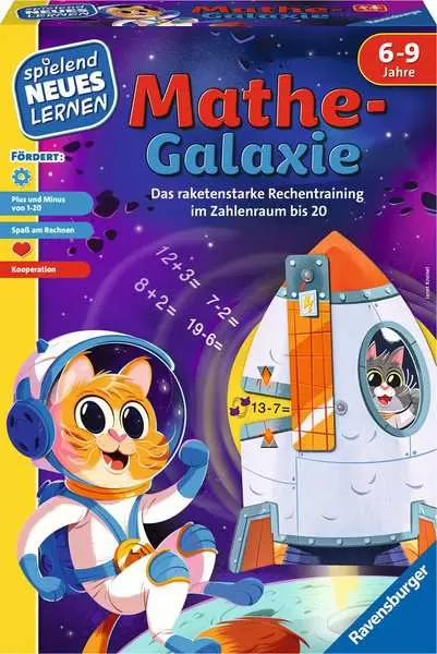 Mathe Galaxie - Kinderspiel ab 6 Jahren