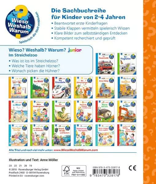 Ravensburger Wieso? Weshalb? Warum? junior. Band 35 - Im Streichelzoo