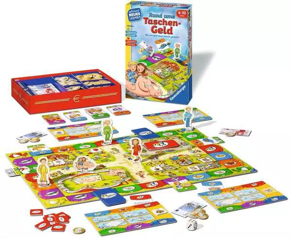Rund ums Taschengeld - Kinderspiel ab 6 Jahren
