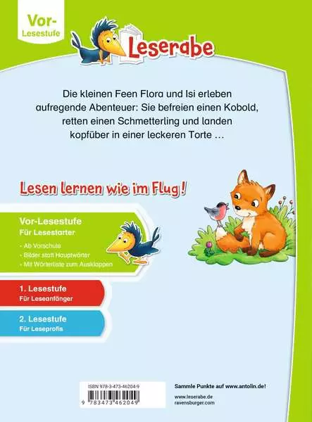 Leserabe Vor-Lesestufe - Feengeschichten