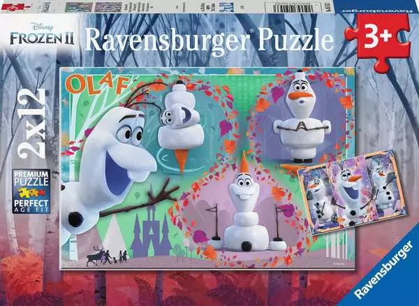 Kinderpuzzle ab 3 Jahren - Alle lieben Olaf - 12 Teile