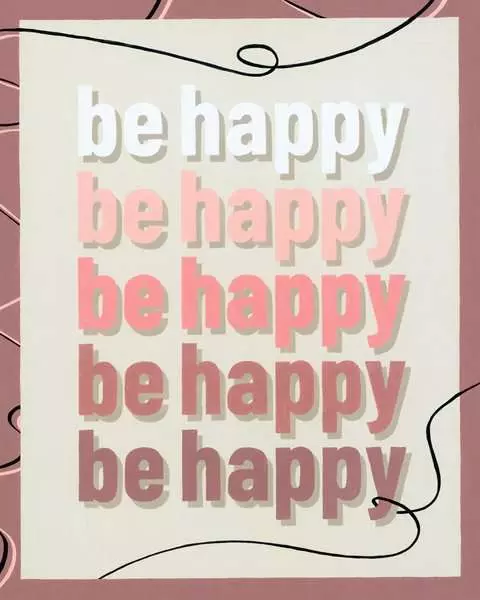 CreArt Be Happy - Malen nach Zahlen für Erwachsene