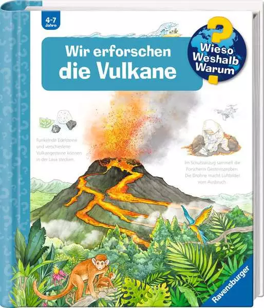 Ravensburger Wieso? Weshalb? Warum?. Band 4 - Wir erforschen die Vulkane