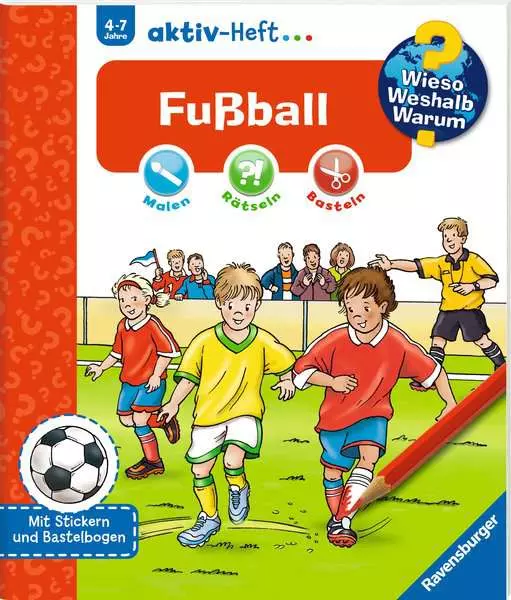 Ravensburger Wieso? Weshalb? Warum? aktiv-Heft - Fußball