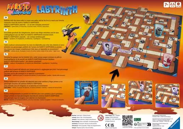 Naruto Shippuden: Labyrinth - Spiel ab 7 Jahren