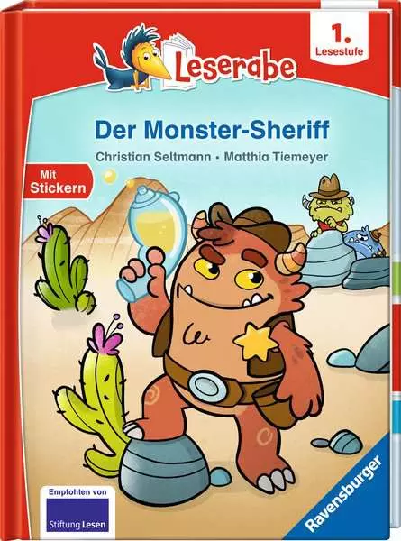 Leserabe 1. Lesestufe - Der Monster-Sheriff