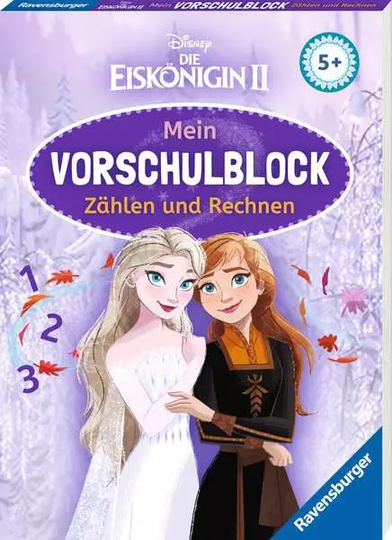 Disney Die Eiskönigin 2 - Mein Vorschulblock: Zählen und Rechnen