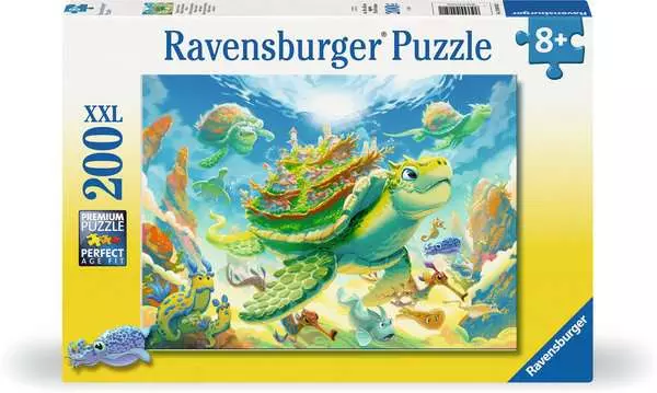 Kinderpuzzle ab 8 Jahren - Magische Tiefsee - 200 Teile
