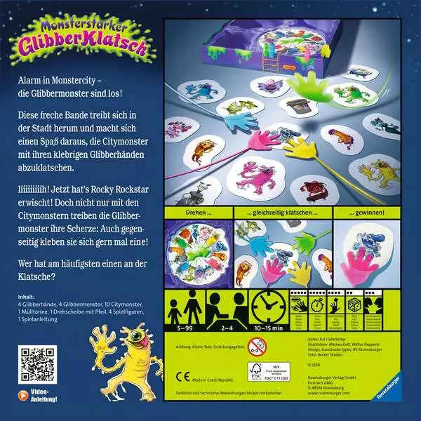 Monsterstarker GlibberKlatsch - Kinderspiel ab 5 Jahren