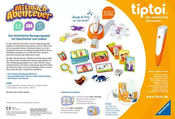 ACTIVE Mitmach-Abenteuer - Lernspiel ab 3 Jahren