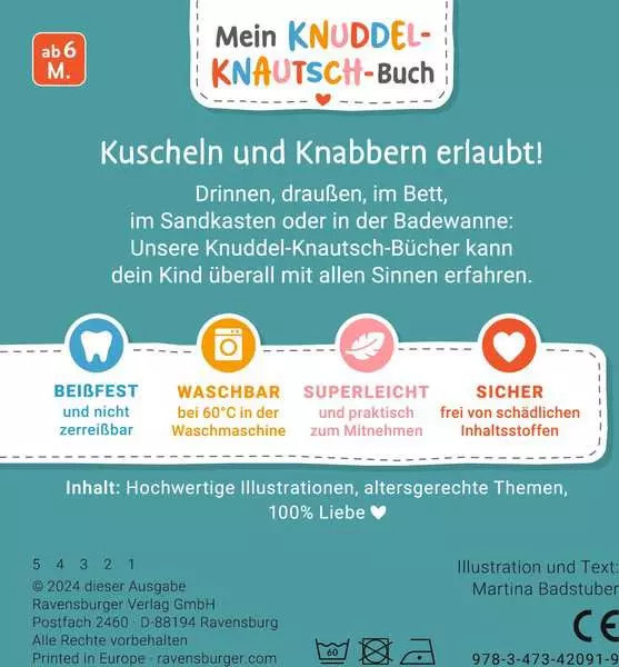 Mein Knuddel-Knautsch-Buch - Gute Nacht. alles schläft!