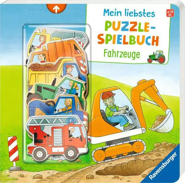 Mein liebstes Puzzle-Spielbuch - Fahrzeuge
