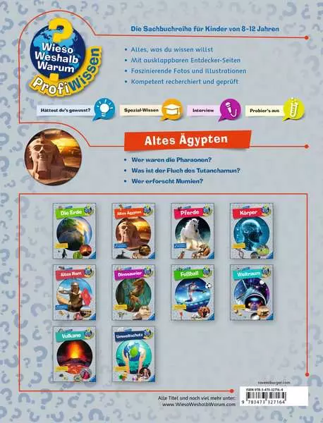 Ravensburger Wieso? Weshalb? Warum? ProfiWissen. Band 2 - Altes Ägypten
