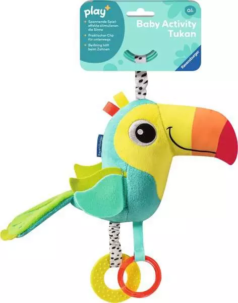 Baby Activity-Tukan - Babyspielzeug ab 0 Monaten