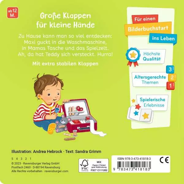 Was siehst du? Klapp auf. klapp zu! Mein Zuhause