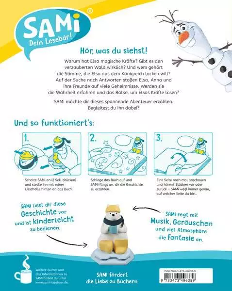 SAMi – dein Lesebär Disney Die Eiskönigin 2 - Die Eiskönigin 2