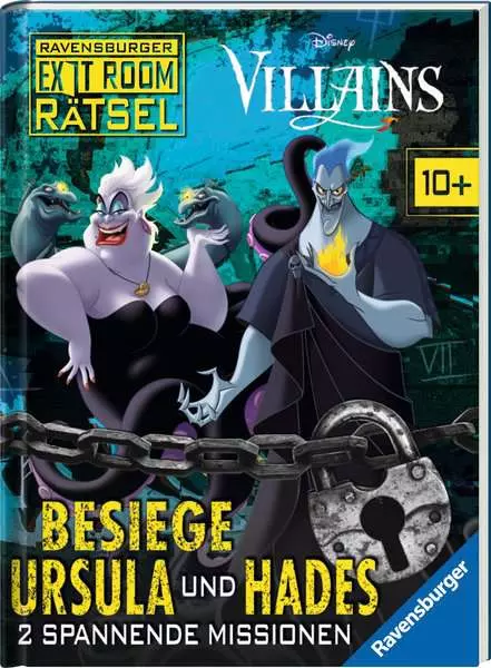 Disney Villains - Ravensburger Exit Room Rätsel: Besiege Ursula und Hades