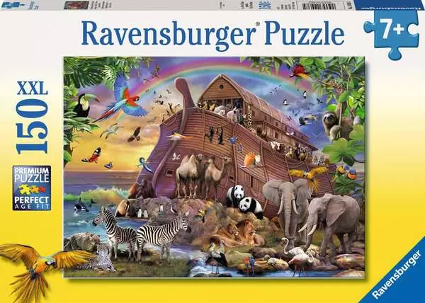 Kinderpuzzle ab 7 Jahren - Unterwegs mit der Arche - 150 Teile