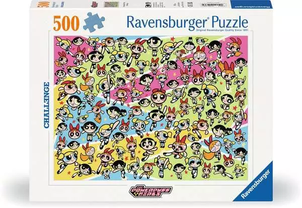 Puzzle 500 Teile - Powerpuff Girls Challenge
